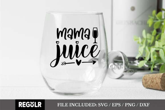 Mama Juice SVG – A Versatile Graphic Design Asset for Crafts and Marketing