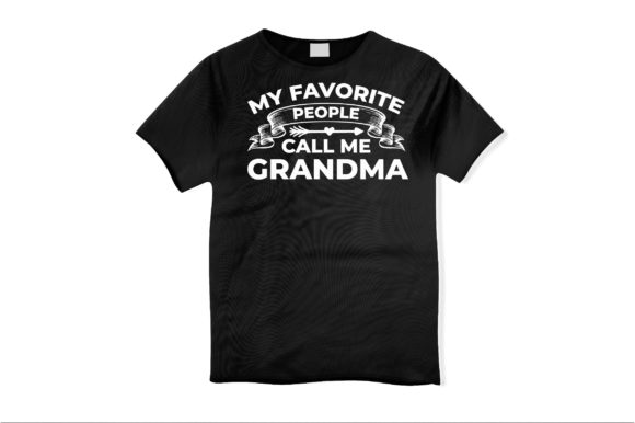 My Favorite People Grandma PNG for Crafts and Graphics