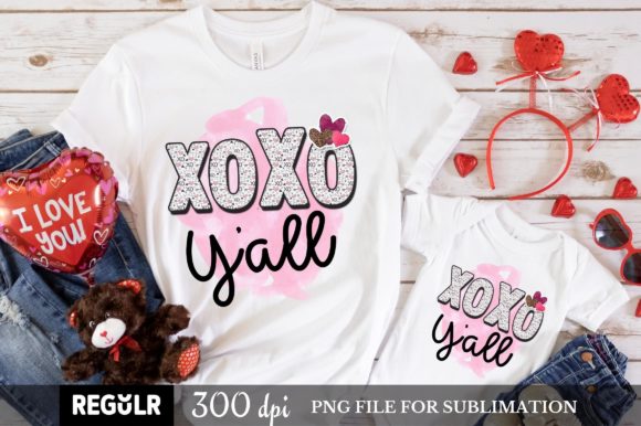 Xoxo Yall SVG for Crafts and Graphics